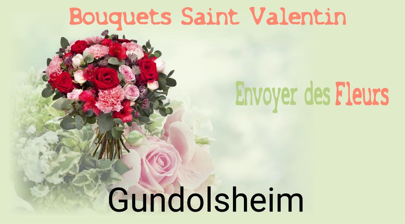 Roses de Saint-Valentin livrées à Gundolsheim